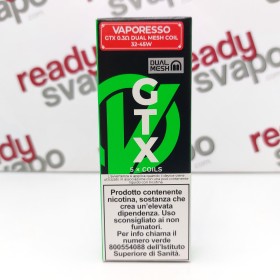 Head Coil GTX V2 DUAL MESH Vaporesso