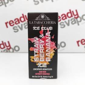 La Tabaccheria - Ice Club Strawberry & Banana Ice - Mini Shot 10+10 [CON TASSELLO]