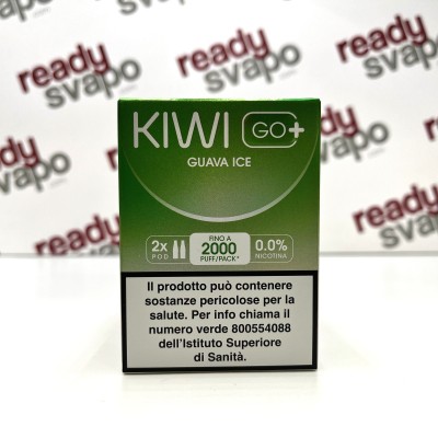 Kiwi Go Plus - Pod Usa e Getta - Guava Ice (2 Pezzi)