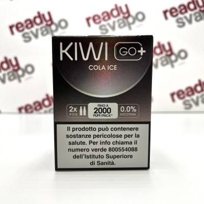 Kiwi Go Plus - Pod Usa e Getta - Cola Ice (2 Pezzi)