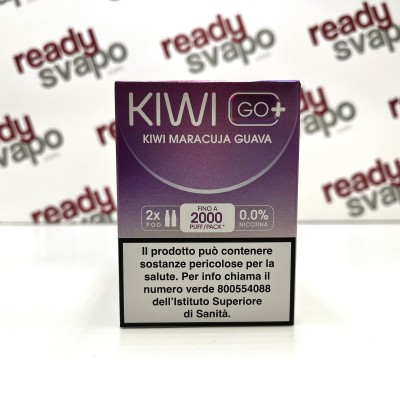 Kiwi Go Plus - Pod Usa e Getta - Maracuja Guava (2 Pezzi)
