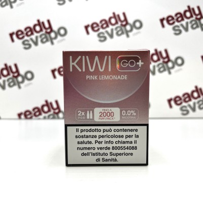 Kiwi Go Plus - Pod Usa e Getta - Pink Lemonade (2 Pezzi)