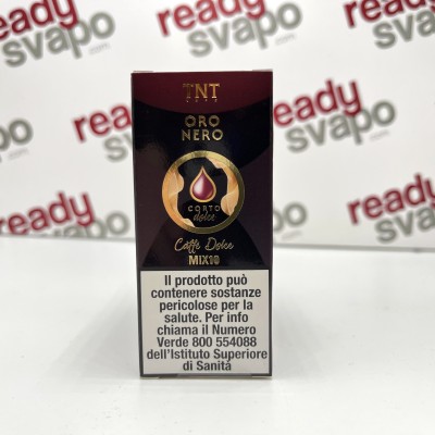 TNT Vape - Oro Nero - Caffè Dolce Mix and Vape 10ml [CON TASSELLO]