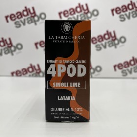 La Tabaccheria - Latakia Extra Dry 4POD Aroma Concentrato 10ml [CON TASSELLO]