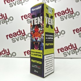 Ten X - PESCA  BIANCA & LAMPONE - Aroma Istantaneo 20ml - Flavourart [CON TASSELLO]