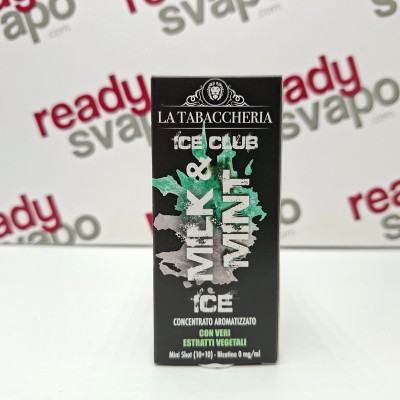 La Tabaccheria - Ice Club Milk & Mint Ice - Mini Shot 10+10 [CON TASSELLO]