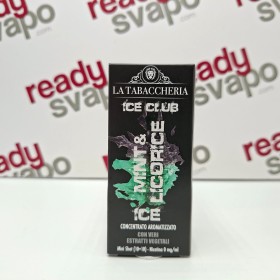 La Tabaccheria - Ice Club Mint & Licorice Ice - Mini Shot 10+10 [CON TASSELLO]