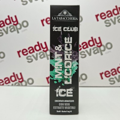 La Tabaccheria - Ice Club Mint & Licorice Ice - Aroma Istantaneo 20ml