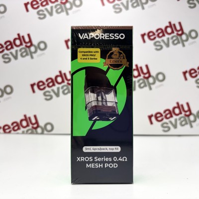 Vaporesso - Pod ricambio XRos 0.4ohm Corex 3.0 Top Fill 3ml