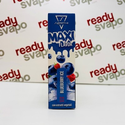 Suprem-e - Maxi Flavor - Blueberry Ice - Mix and Vape 20ml [CON TASSELLO]