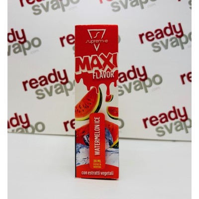 Suprem-e - Maxi Flavor - Watermelon Ice - Mix and Vape 20ml [CON TASSELLO]