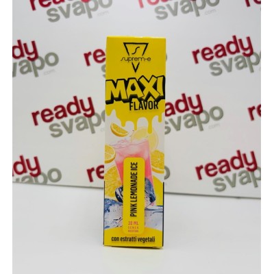Suprem-e - Maxi Flavor - Pink Lemonade Ice - Mix and Vape 20ml [CON TASSELLO]