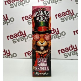 Flavourart - Candy Rock - Toffee Panna Fragola - Aroma Istantaneo 20ml - [CON TASSELLO]