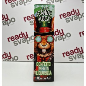 Flavourart - Candy Rock - Confetto Menta Liquirizia - Aroma Istantaneo 20ml - [CON TASSELLO]