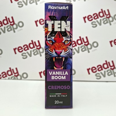 Flavourart - Ten X - VANILLA BOOM - Aroma Istantaneo 20ml - [CON TASSELLO]