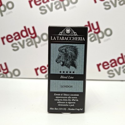La Tabaccheria - London - Extra Dry 4Pod Blend Line - Aroma Shot Mini 10ml [CON TASSELLO]