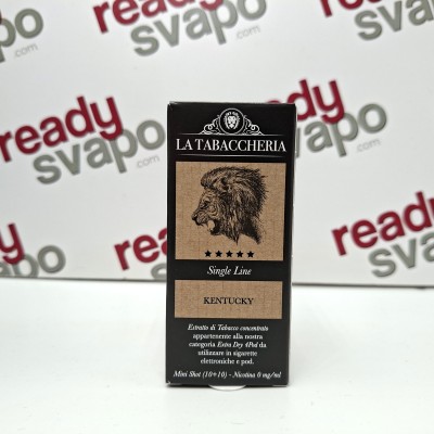 La Tabaccheria - Kentucky - Extra Dry 4Pod Single Line - Aroma Shot Mini 10ml [CON TASSELLO]