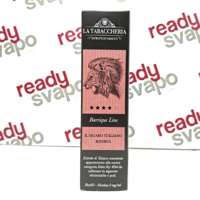 La Tabaccheria - Il Sigaro Italiano Riserva - Extra Dry 4Pod Barrique Line - Aroma Istantaneo 20ml [CON TASSELLO]