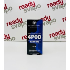 La Tabaccheria - E-Cig Extra Dry 4POD Aroma Concentrato 10ml [CON TASSELLO]