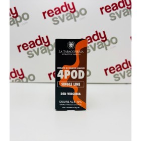La Tabaccheria - Red Virginia Extra Dry 4POD Aroma Concentrato 10ml [CON TASSELLO]