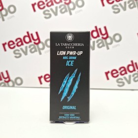 La Tabaccheria - Lion PWR-UP NRG Drink Ice - Original - Mini Shot 10+10 [CON TASSELLO]