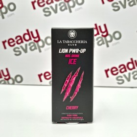 La Tabaccheria - Lion PWR-UP NRG Drink Ice - Cherry - Mini Shot 10+10 [CON TASSELLO]