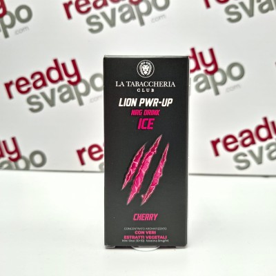 La Tabaccheria - Lion PWR-UP NRG Drink Ice - Cherry - Mini Shot 10+10 [CON TASSELLO]