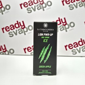 La Tabaccheria - Lion PWR-UP NRG Drink Ice - Green Apple - Mini Shot 10+10 [CON TASSELLO]