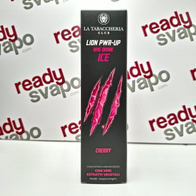 La Tabaccheria - Lion PWR-UP NRG Drink Ice - Cherry - Aroma Istantaneo 20ml