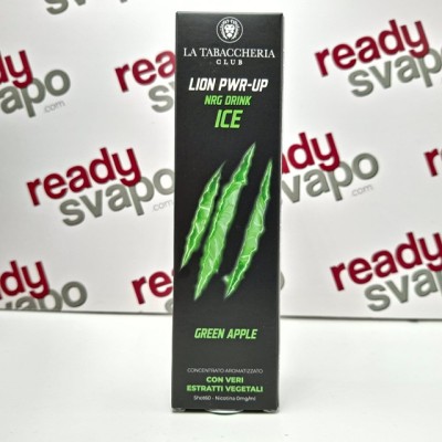 La Tabaccheria - Lion PWR-UP NRG Drink Ice - Green Apple - Aroma Istantaneo 20ml