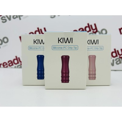 Kiwi Vapor - Drip Tip Silicone-Policarbonato Kiwi Spark 2 - 2pz