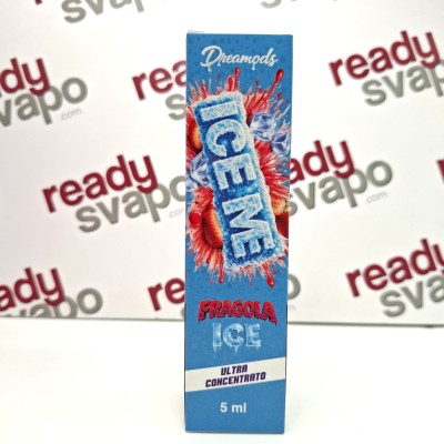 Dreamods – ICE ME – Fragola Ice - Istantaneo 5+55ml [CON TASSELLO]