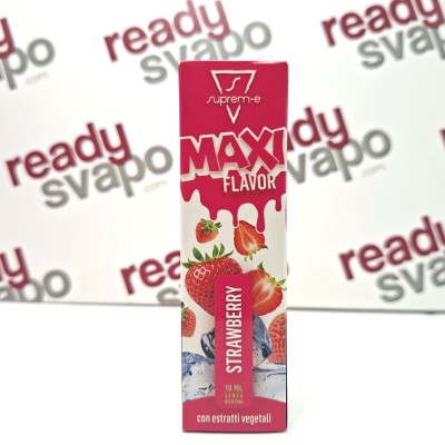 Suprem-e - Maxi Flavor - Strawberry - Mix and Vape 10ml MINI [CON TASSELLO]